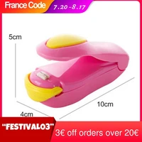 AYEVIN Kitchen Accessories Tools Portable Mini Sealing Machine for Kitchen Storage Plastic Bag Sealer Food Storage Bag Clip Hot