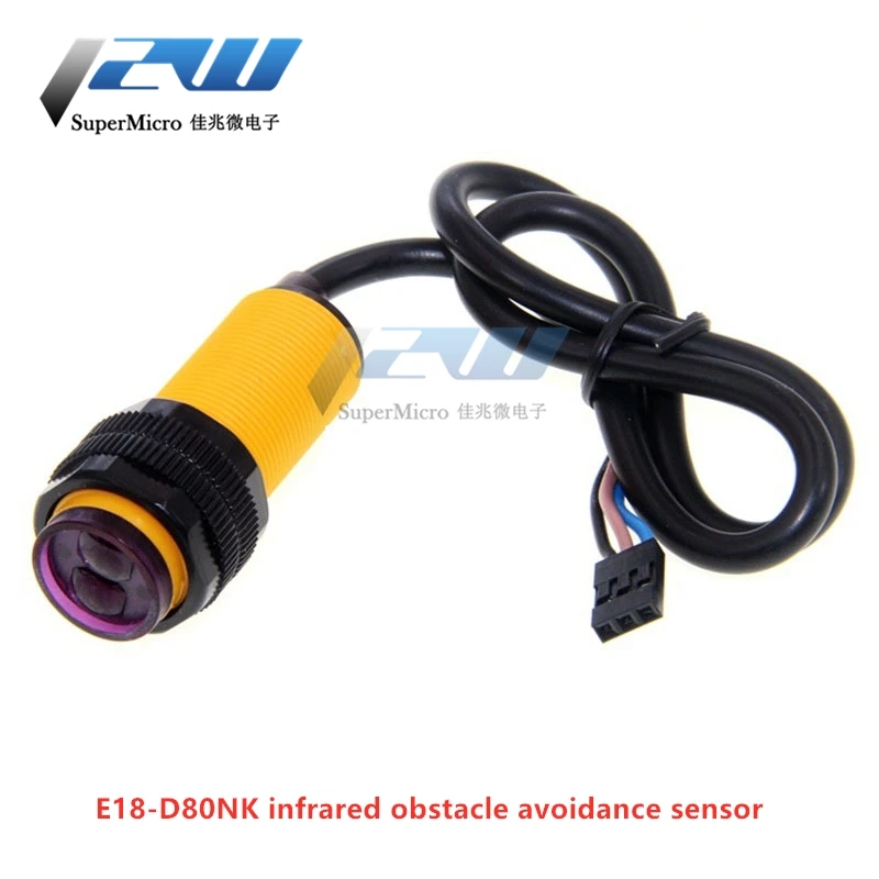 E18 D80NK инфракрасный датчик избегания препятствий приближения умный автомобиль 3 80
