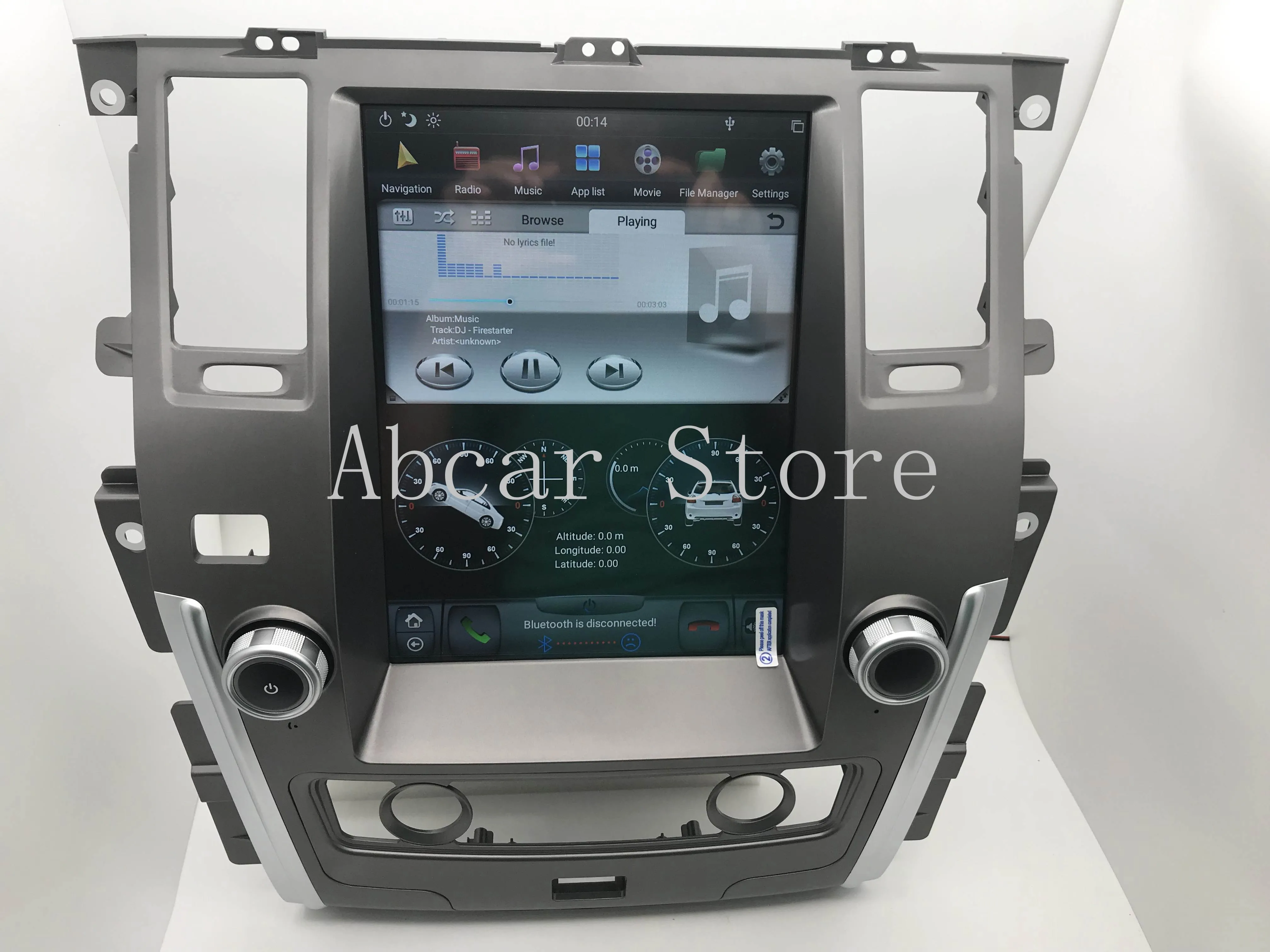 12 1 ''Tesla style Android 9 0 автомобильный dvd плеер GPS навигация для NISSAN патруль 2010 2019