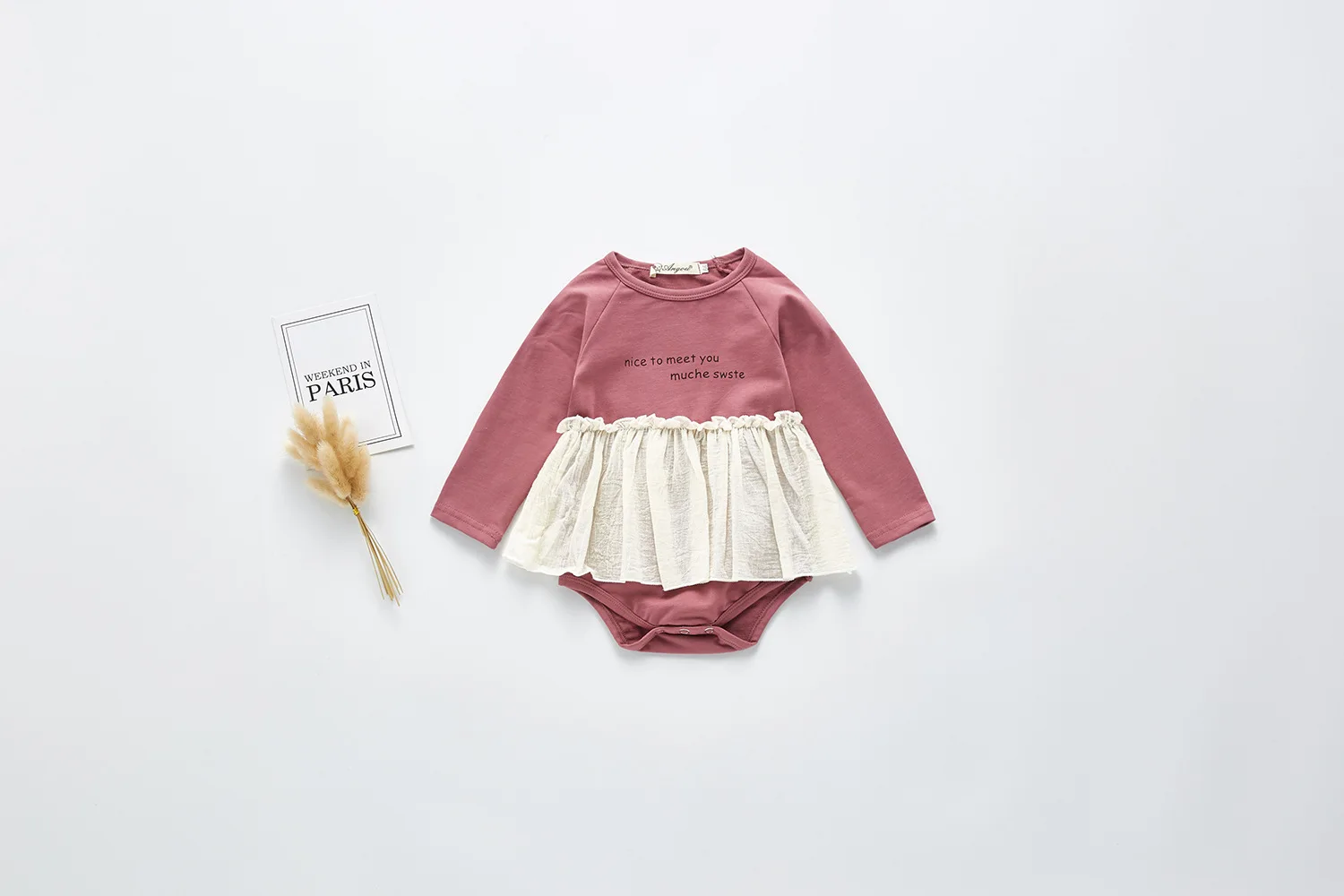 Детский костюм Bobysuit Сезон весна осень Корейская версия Одежда для маленьких