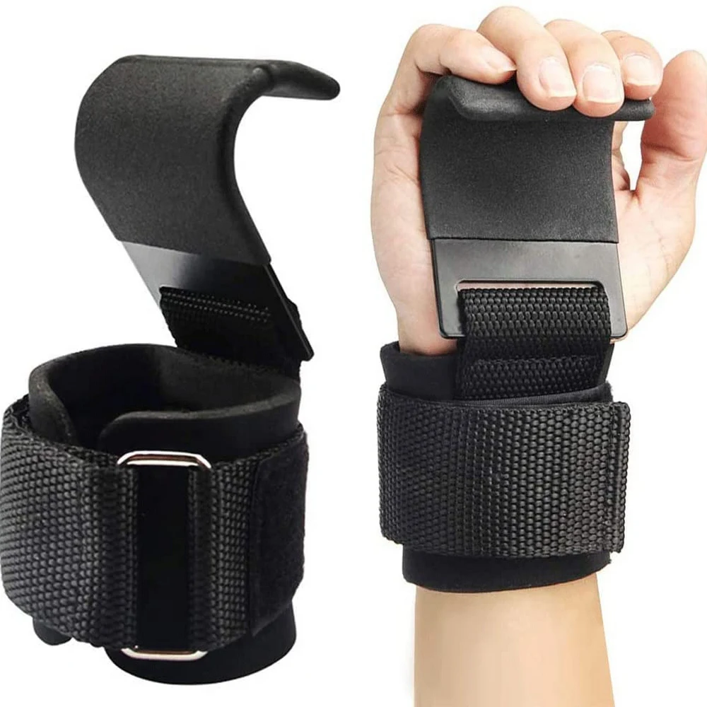 2 шт. Вес подъемные крюки подъемно крюк ручной бар фитнес браслеты Heavy Duty