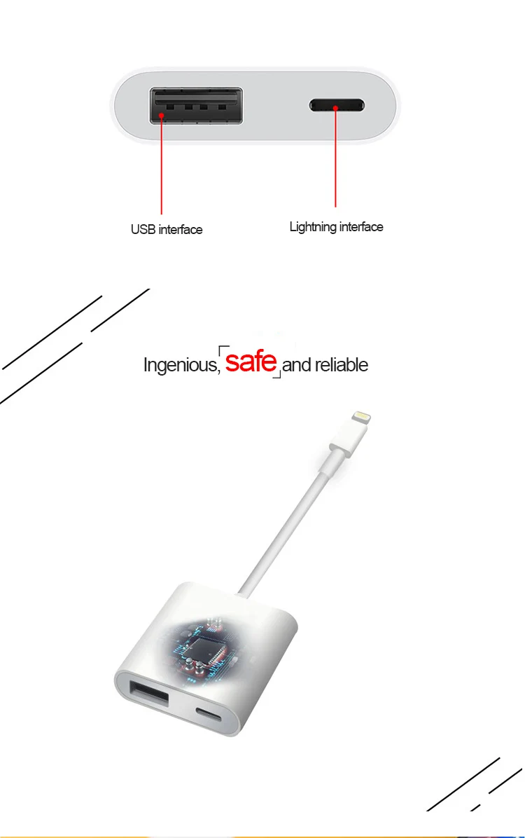 UTHAI C43 для Lightning type C to 1080P HDMI адаптер цифровой av-кабель для iphone XR X 8 7 11 ipad Air to 4K конвертер Android