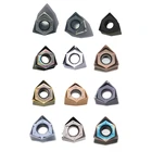 Высококлассная твердосплавная пластина WNMU WNMU080608, угол 90 градусов, 6 углов, двусторонняя фреза, чугун