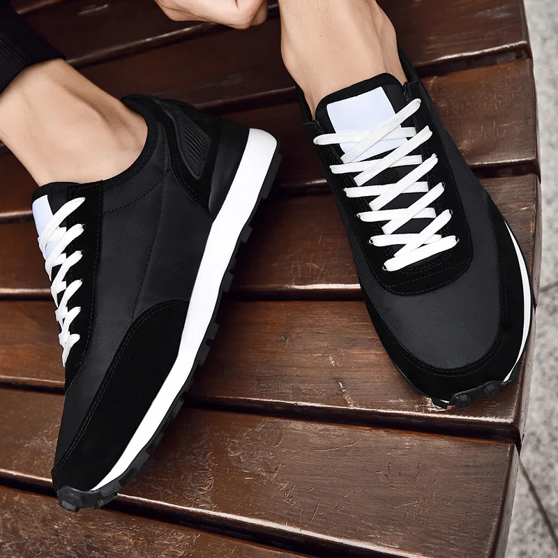 Осенняя мужская повседневная обувь; дышащая обувь; Zapatos; легкие; Calzado de hombre; удобные мужские кроссовки; смешанных цветов на ровной подошве; мужская обувь