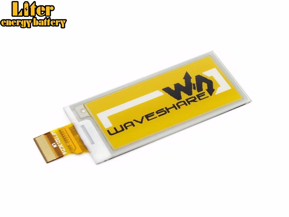Waveshare 212x104 2 13 дюймовая E Ink сырьевая панель дисплея без печатной платы желтый
