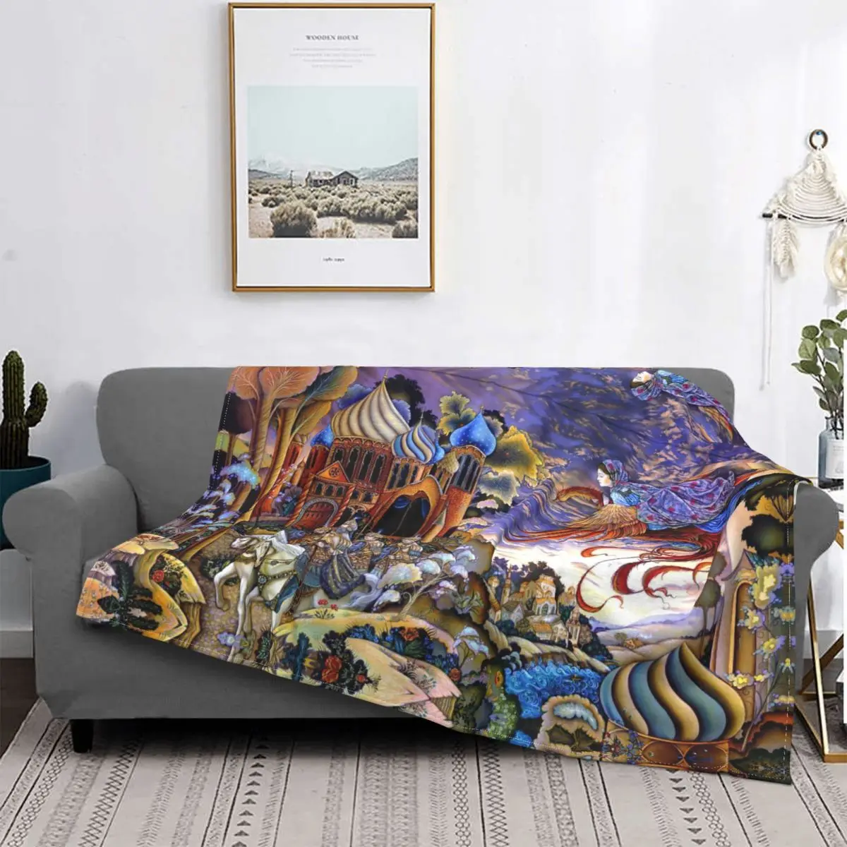 

Traumhafte Märchen Flanell Decke Wunderschöne Fantasie Lustig Werfen Decken für Bett Sofa Couch Quilt