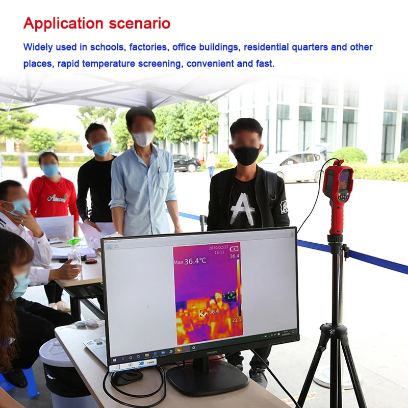 Инфракрасный Тепловизор для тела термометр датчик температуры высокого