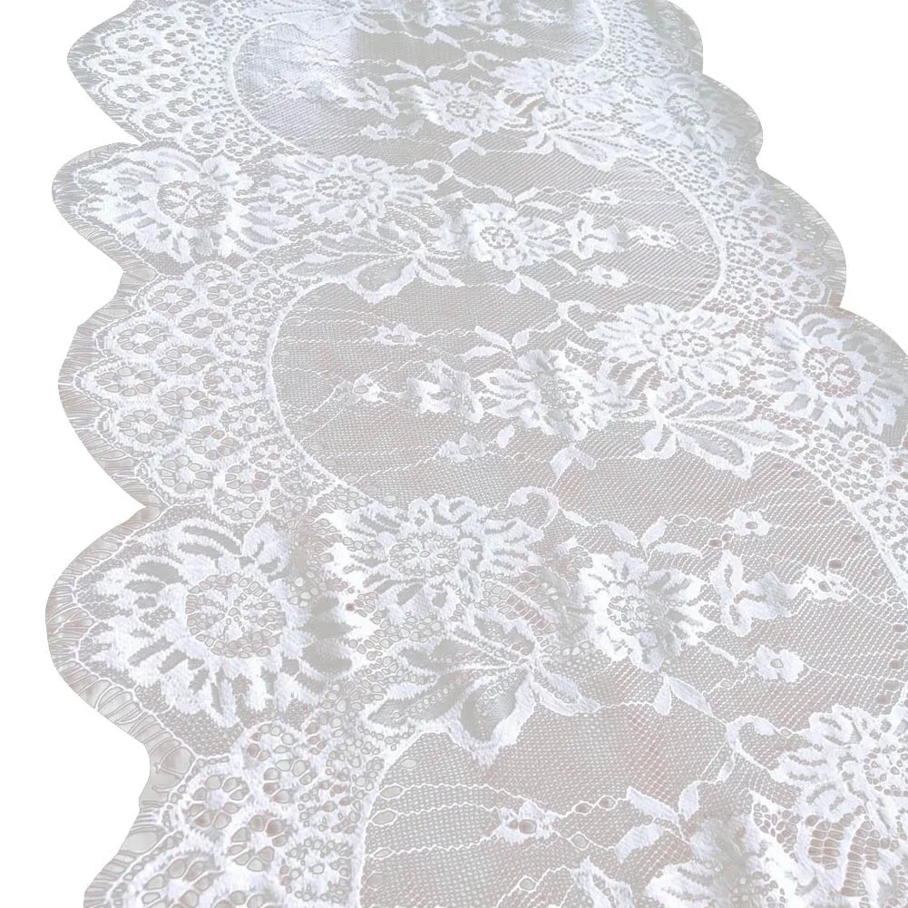 36х300 см Цветочная кружевная скатерть для стола створки свадебной вечеринки