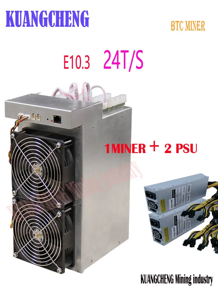 Ebit E10.3 24TH/S с PSU BCH BTC шахтер экономичный, чем битмайнер Antminer S9 S9j S9k S9SE S11 S15 T9+ T15 WhatsMiner M3