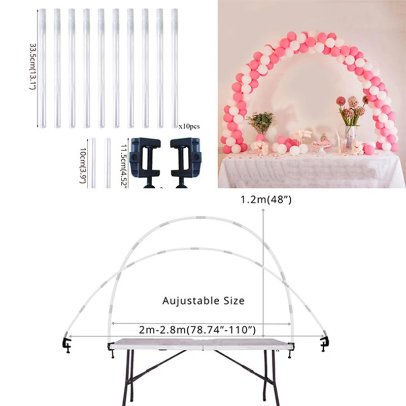 Воздушный шар арочный комплект для свадьбы украшения дома пластиковые держатели