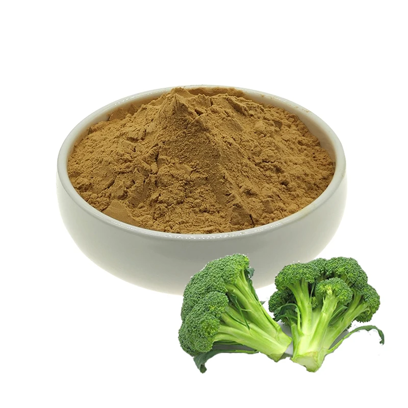 

50~1000g Natural Broccoli Sprout Extract Powder 20:1