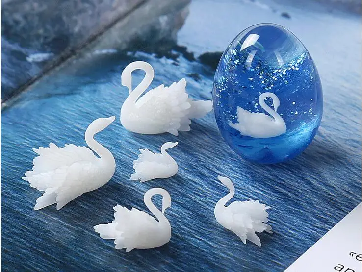 Ювелирные изделия ручной работы из УФ эпоксидной смолы мини поделки для 3D микро