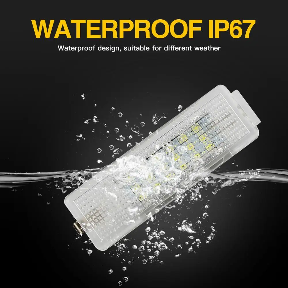 Лампы для багажника автомобиля 12 В 6000 К 2 шт.|База| |