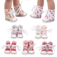 5 cm doll high top canvas shoes fit bjd14 5 inch dolls clothes accessories for baby birthday festival gift christmas gift