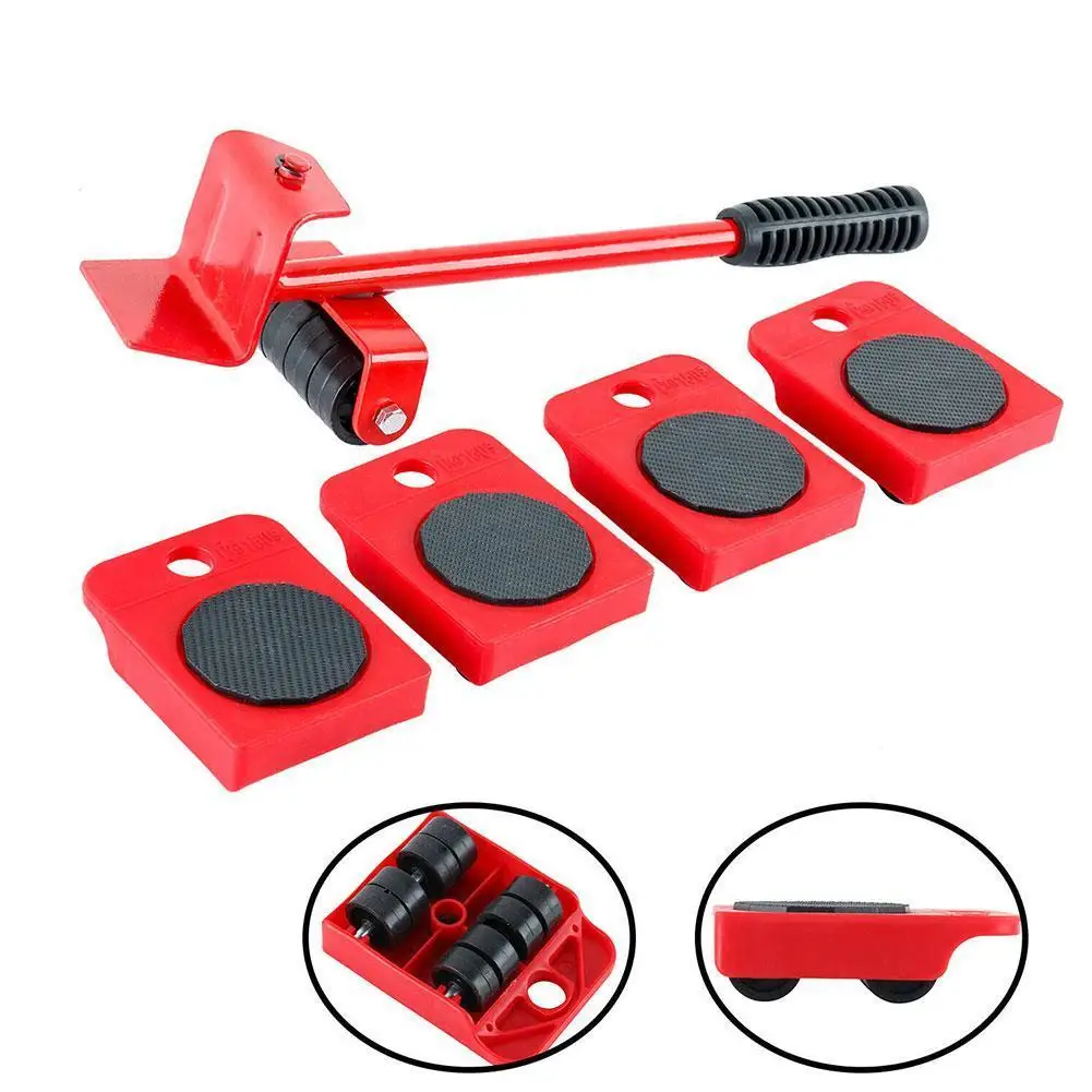 

Professional 1-piece Furniture Lifting Tool Set Moving Heavy Tool Sets Hand Tool Set Wheel Bar Handling Device