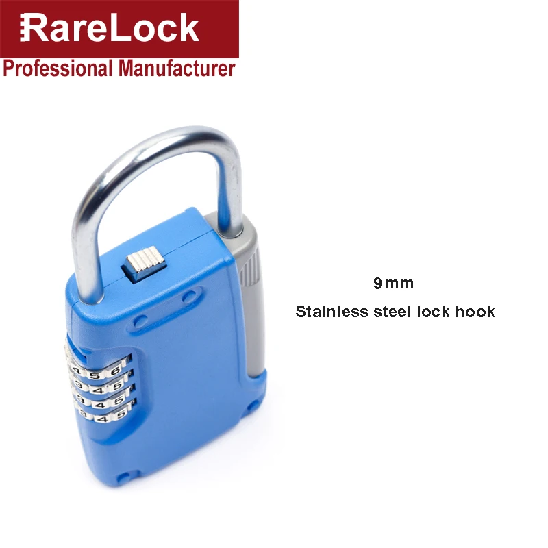 Ящик для хранения ключей Цвет Органайзер Комбинации шкафчик с навесным замком 4