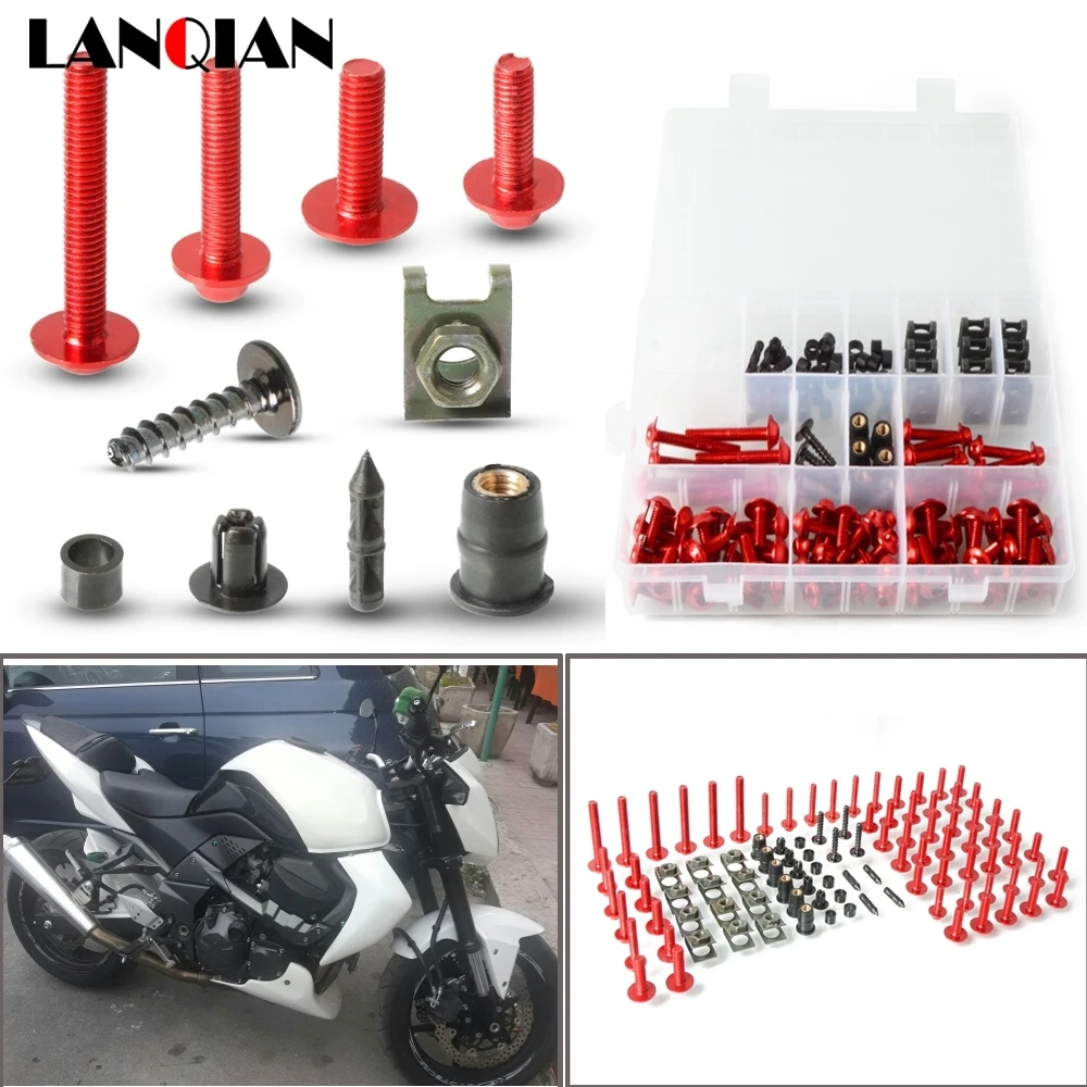 Мотоциклетные универсальные Обтекатели болты Spire Speed крепежные комплект винтов