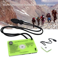 acrylic multifunctional small signal mirror outdoor adventure mountaineering camping hunting survival mirror35g