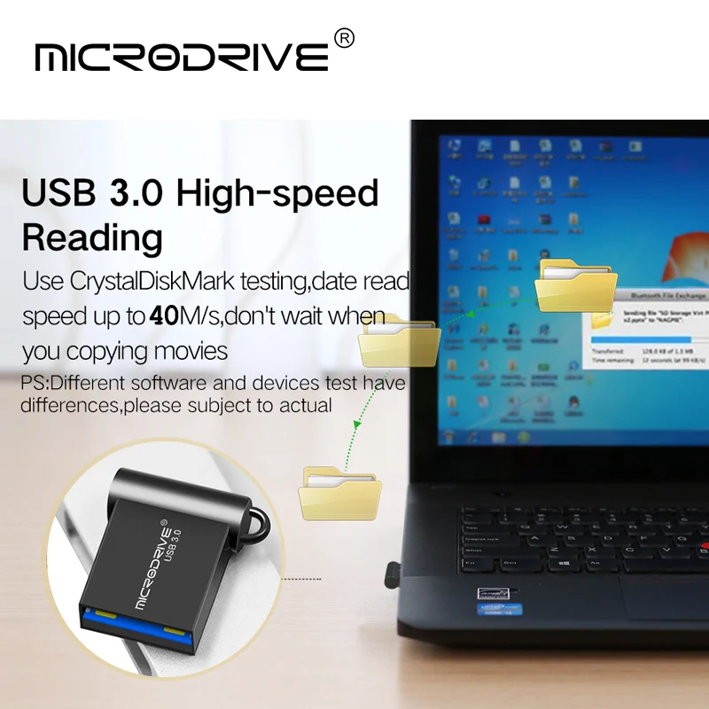 Супер мини металлический флеш накопитель USB 3 0 16 Гб оперативной памяти 32