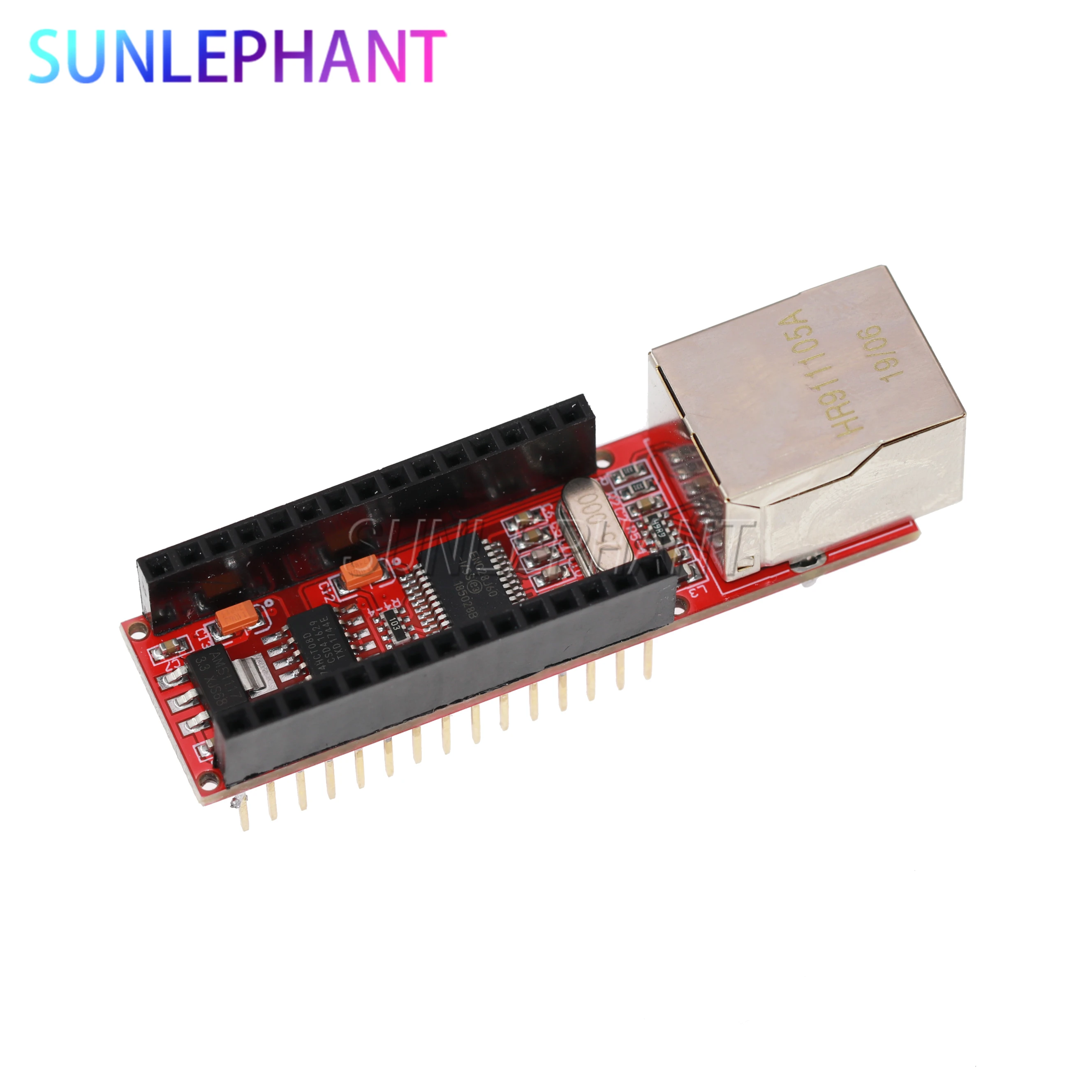 Сетевой экран V1.0 ENC28J60 для совместимого с arduno модуля веб-сервера Nano 3 0 RJ45 |