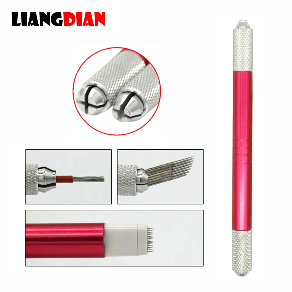 1 шт. профессиональная ручка из нержавеющей стали с двойными головками для