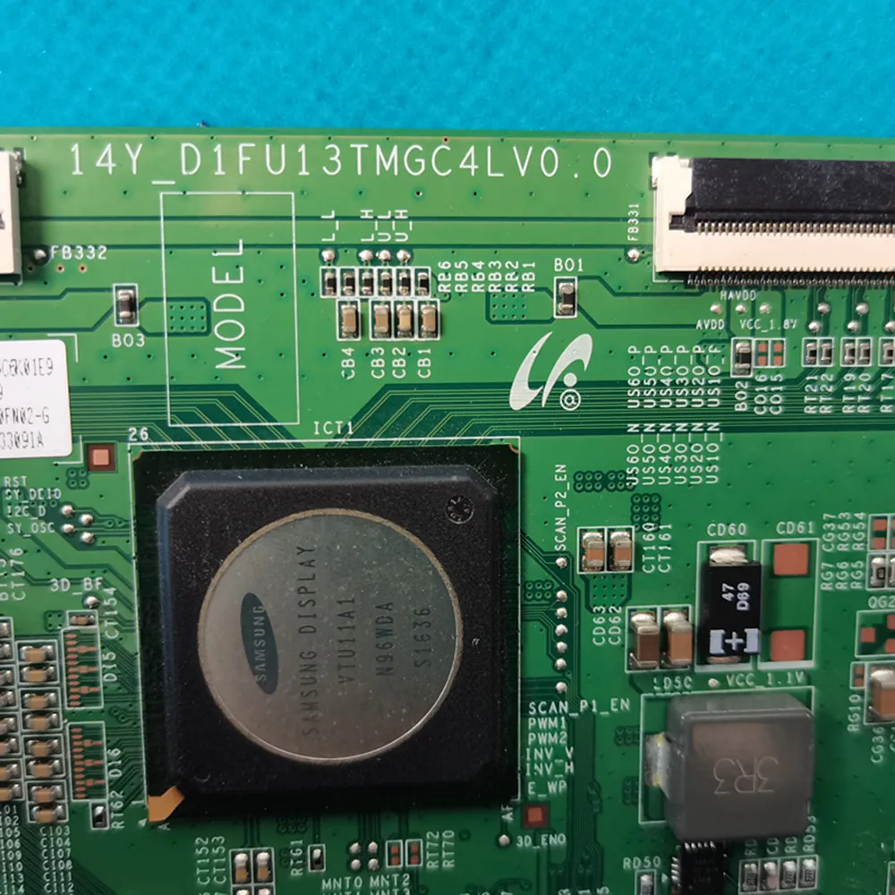 T-CON Logic Board 14Y-D1FU13TMGC4LV0.0 BN96-33091A LMF550FN02-G For UA55HU5900J UA55HU5903J UA55HU6000J UN55HU6950 TX-55CR430B