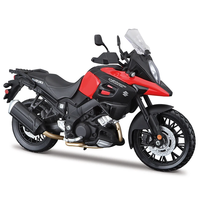 Реплики мотоциклов Maisto в масштабе 1:12 Suzuki V-Storm с подлинными деталями коллекция