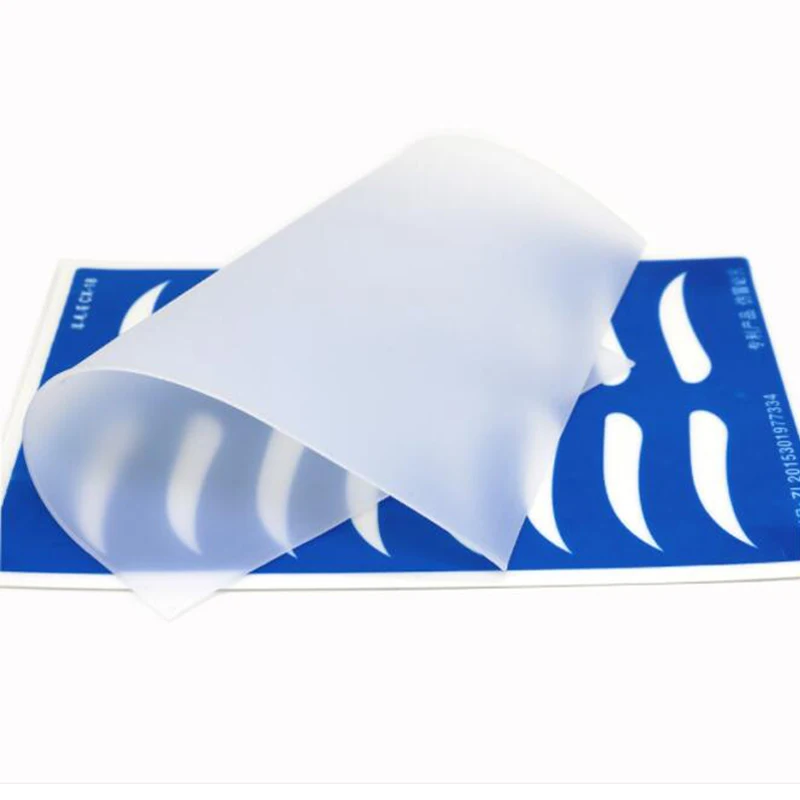 Искусственная кожа для татуажа бровей 20 шт. полуперманентный силиконовый глаз и