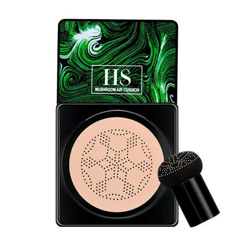 

Flawless Mushroom Head CC Cream Foundation Concealer Whitening BB Air Cushion Makeup Cosmetic Brighten Face Base Tone