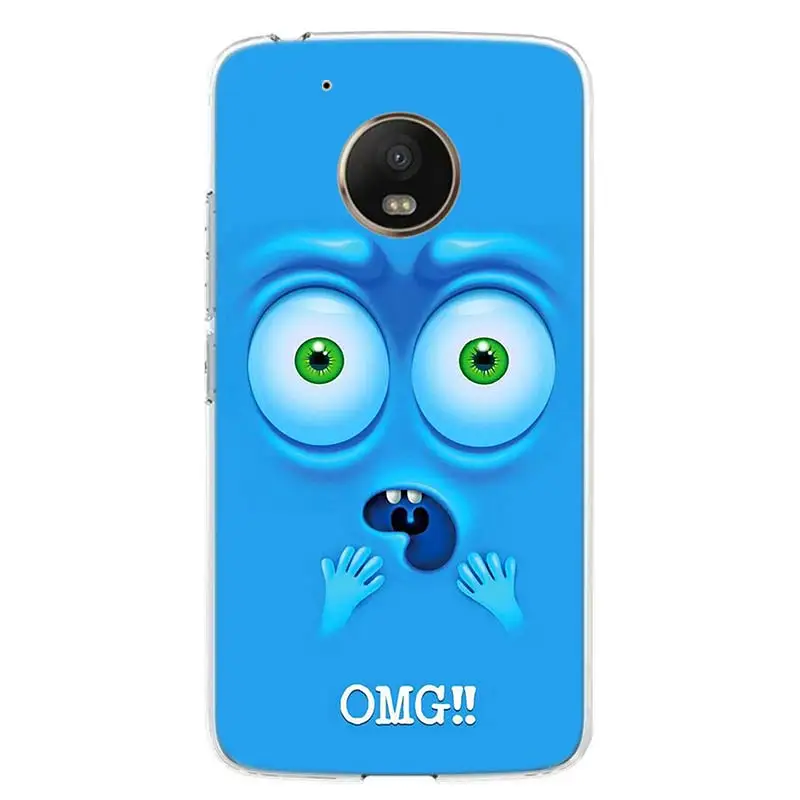 hot funny face yellow soft phone case for motorola moto one fusion plus vision g9 power g8 g7 play g6 g5 g5s e6 cover case capa free global shipping
