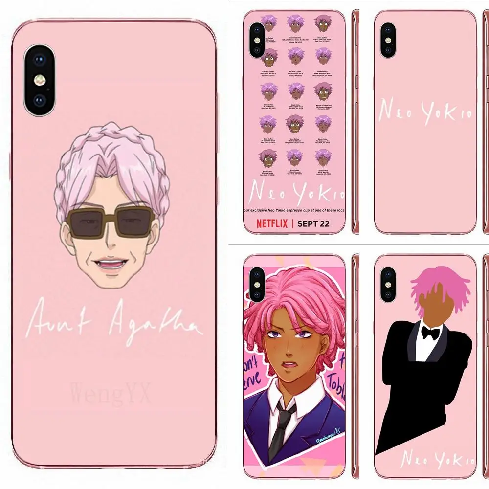 Постер для ТВ шоу Neo Yokio Xiaomi Mi3 Mi4 Mi4C Mi4i Mi5 Mi 5S 5X 6 6X 8 SE Pro Lite A1 Max Mix 2 Note 3 4|Бамперы| |