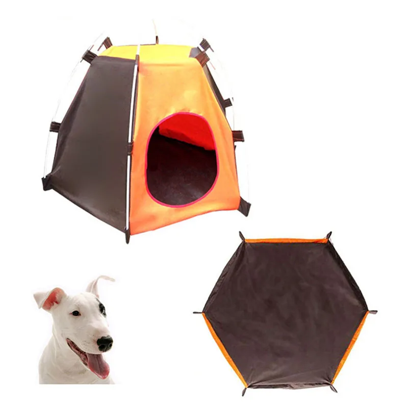Хит продаж домик для собак складной питомник питомцев переносная палатка