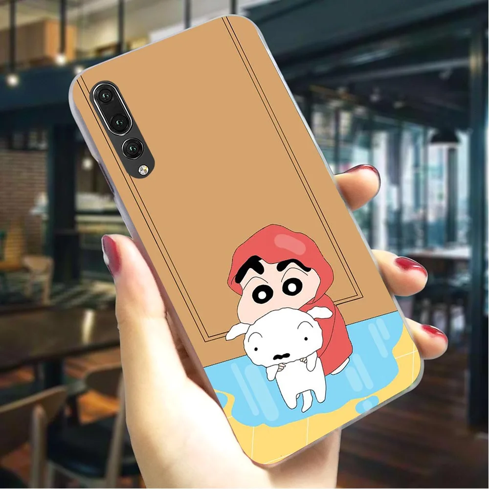 Чехол для телефона Huawei P30 Pro Crayon Shinchan Japan Anime Case P9 Lite Mini/2017 P10 20 30 P Smart Z Mate 10 | Мобильные