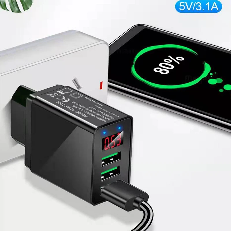 Быстрое зарядное устройство Fiuzd со светодиодным дисплеем для телефонов Iphone11 pro max