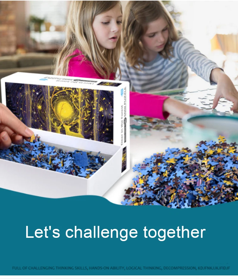 1000 шт. пейзаж мини Бумага головоломки украшения дома для взрослых и детей подарок