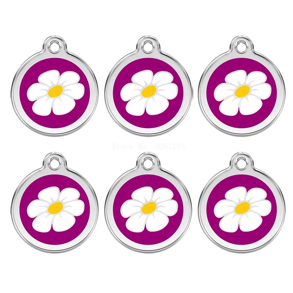 100 шт. идентификационная бирка для собак гравировка ошейника домашних животных|ID