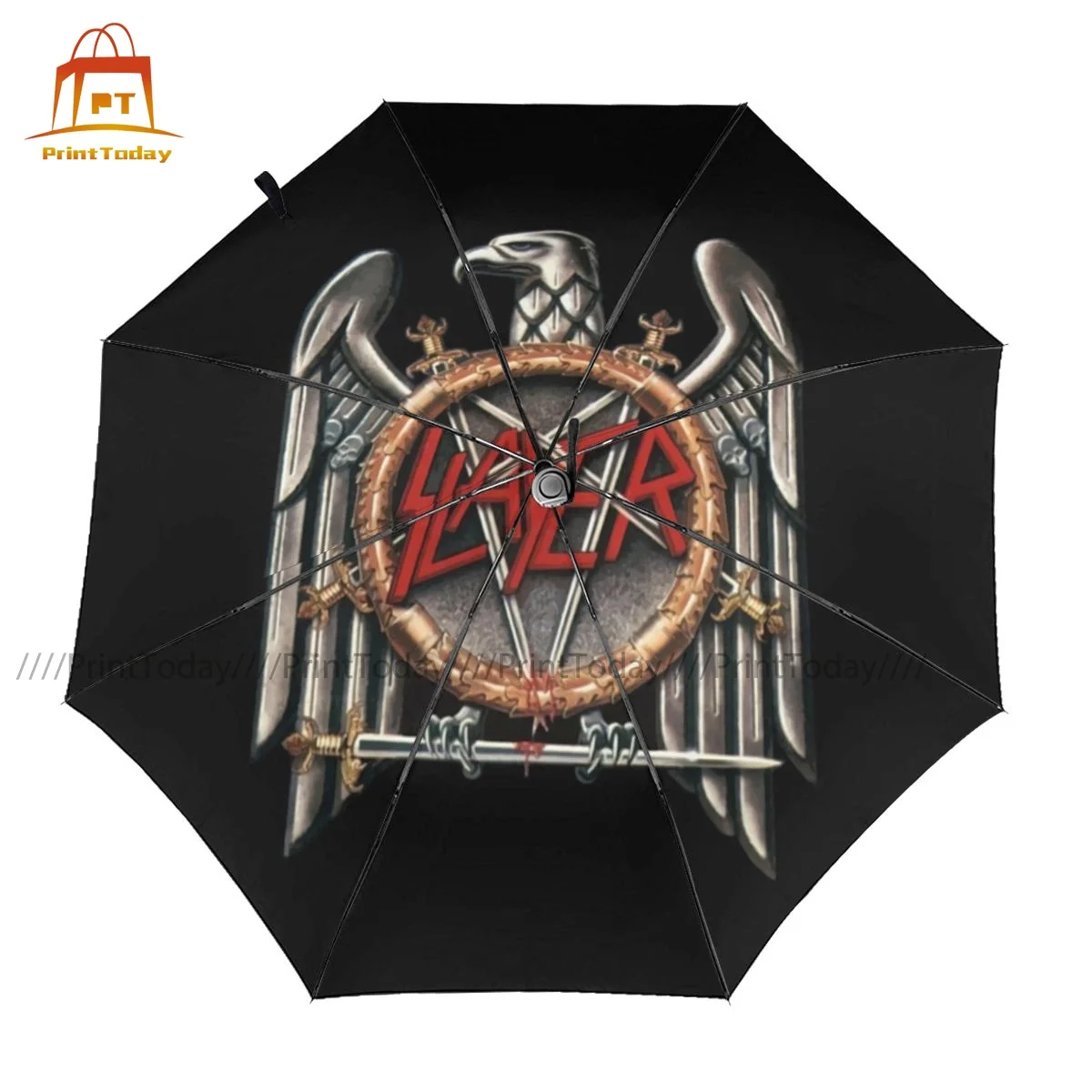 

Slayer Umbrella Auto Windproof Umbrella Elegant Art Camping Compact Umbrella