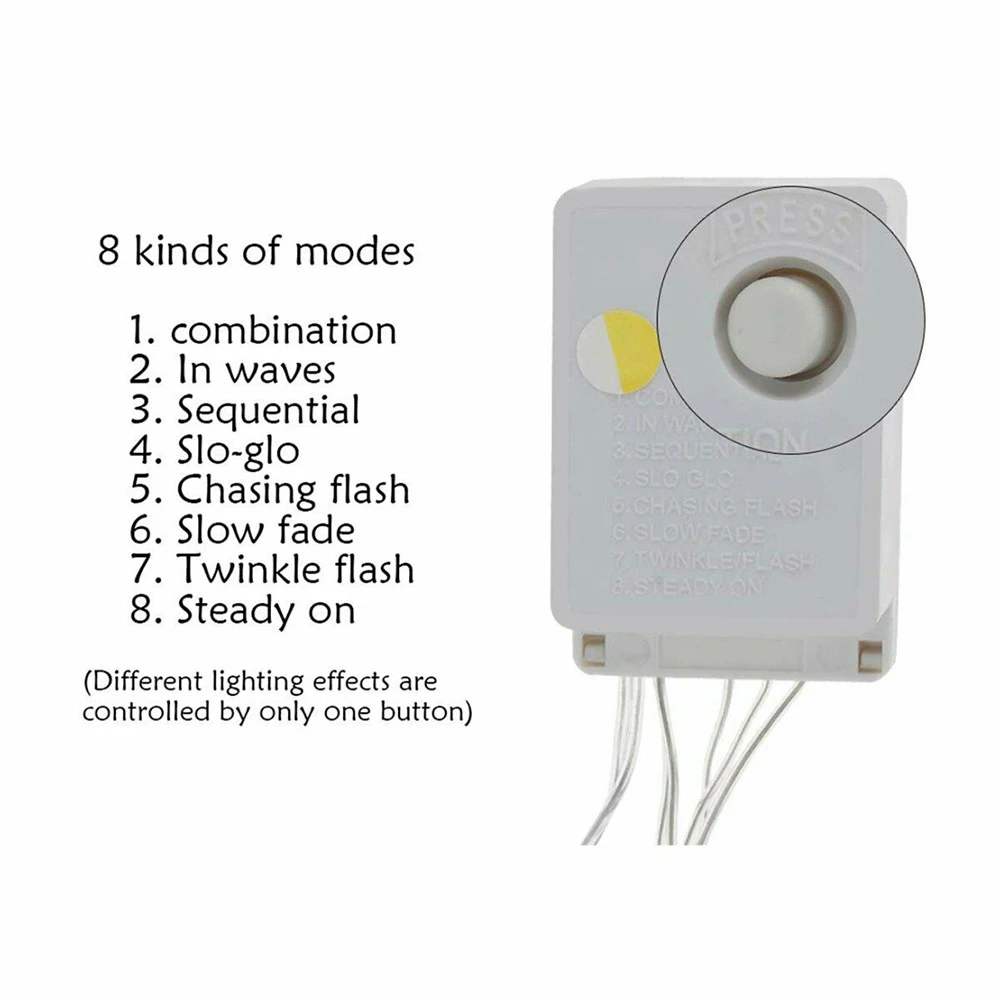 Светодиодный гирлянда в виде снежинок Сказочная Гирлянда для украшения