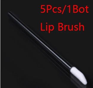 5Pcs Lip Brush Блеск для губ, Матовая жидкая губная помада, набор блеск для губ, красный бархат, сексуальный цвет, тинт для губ, телесный набор, Batom, Nyxed, макияж - Цвет: 5Pcs Lip Brush