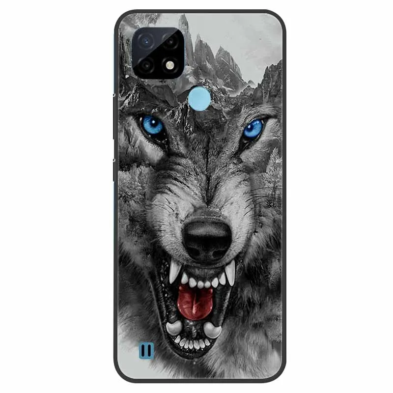 For Realme C21 Case Silicon Back Cover Phone Case For Realme C21Y C25 C25S C25Y Soft Case for RealmeC21 Realme C21 coque bumper