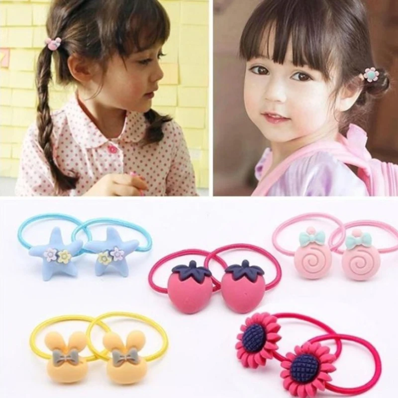 Резинки для волос женские с жемчужинами 1000 шт./лот |