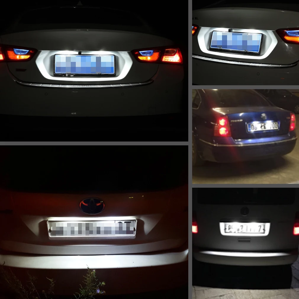 2 шт. Автомобильные светодиодные лампы Canbus для Toyota Corolla Camry Prius Yaris | Автомобили и