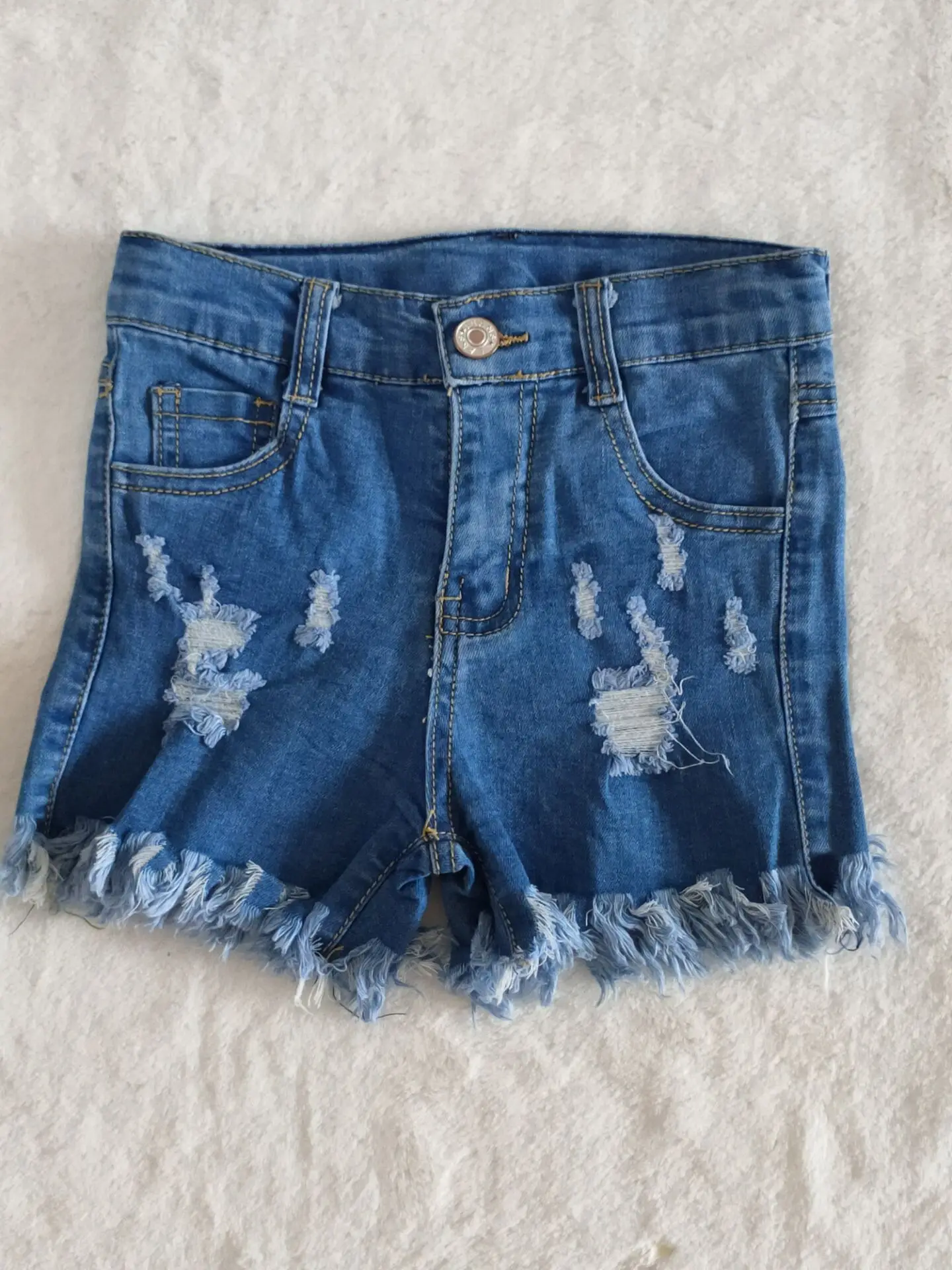 

New Baby Girls Jeans Shorts For Toddler Girls Summer Denim pants Teen Age
