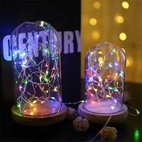 led usb fairy lights copper wire string 1510m holiday outdoor lamp garland luces for christmas tree wedding party decoration