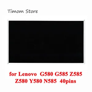 for g580 g585 lenovo z585 z580 y580 n585 matrix 15 6 inch hd 1366768 60hz lvds 40pin monitor 100 testing laptop lcd led screen free global shipping