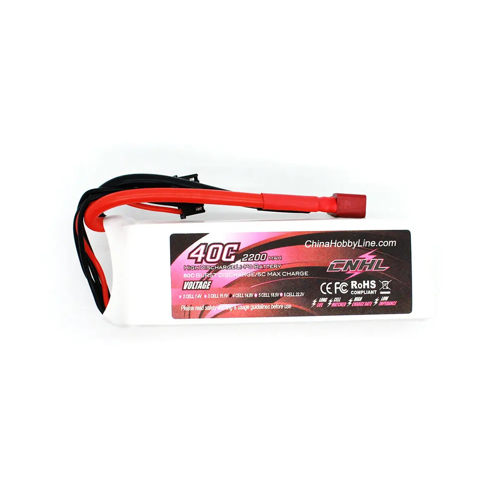 2 шт. CNHL 2200 мА/ч 14 8 V 4S 40C Lipo Батарея для самолета вертолета Jet Edf WithT штепсельной