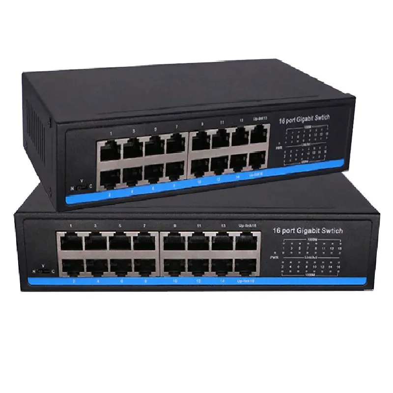 10/100/1000M 16 портов гигабитный коммутатор полнодуплексные гигабитные Ethernet