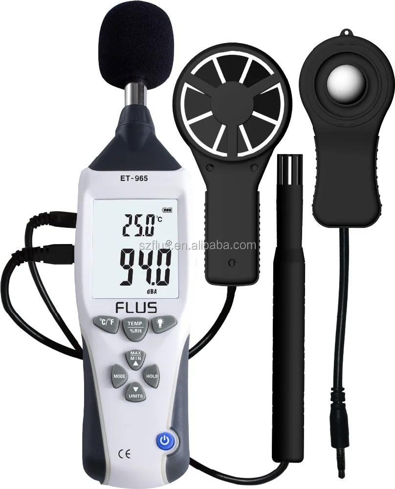 

china top ten selling products digital 5 in 1 environment meter