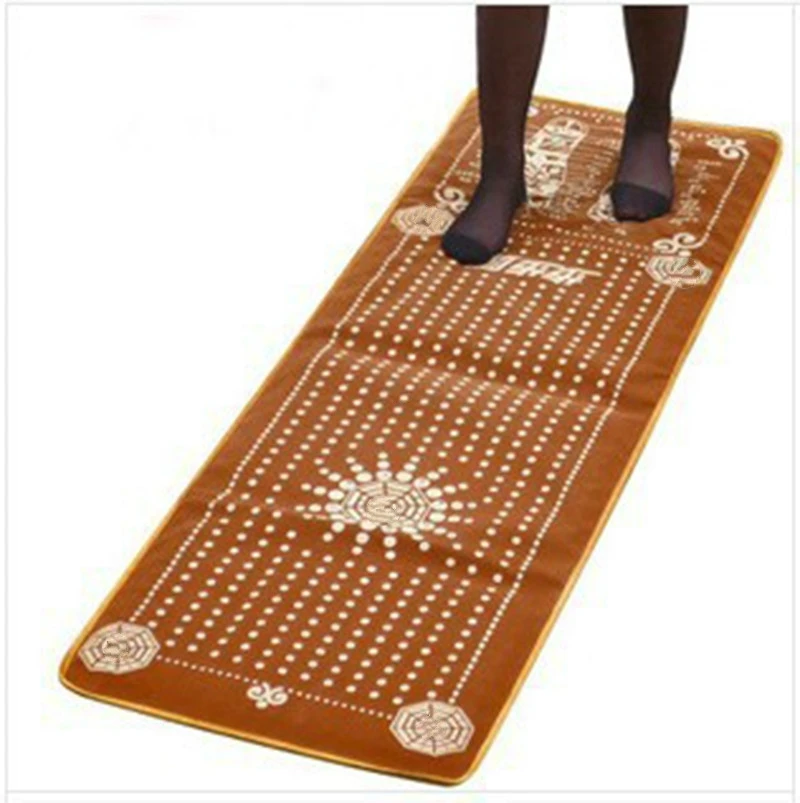 Турмалиновый коврик одеяло подушка для массажа ног с коротким энергетическим