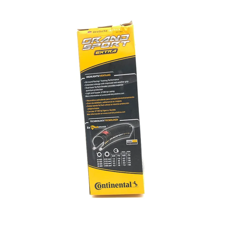 Шины для шоссейного велосипеда Continental Grand Sport Extra 700 X 23C 25C 700C складные спортивные